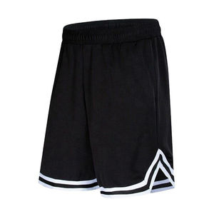 Pantalones cortos de moda para hombre Sublimación Impreso Malla Empalme Colores Tackle Sarga Bordado Cintura estirable Estilo de bolsillo soldado OEM - Product Image 4