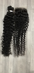 Onda de agua del océano crochet no Remy trenzado de extensiones de cabello humano tejido cabello vietnamita cabello crudo solo donante - Product Image 5