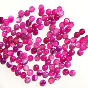 หินโมรากุหลาบธรรมชาติขนาด9มม. อัญมณีอบด้วยความร้อนคุณภาพสูงเทียบสีกุหลาบที่ดีสำหรับการทำเครื่องประดับหิน IGI - Product Image 4