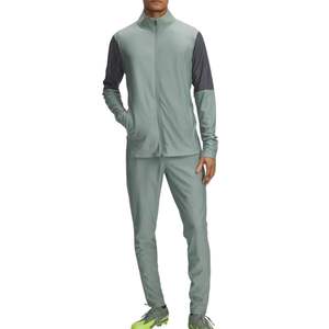 Hombres Negro Ropa de Entrenamiento Jogging Poliéster Ligero Cómodo Diseño Personalizado Gimnasio Fitness Deportes Chándales - Product Image 6