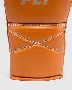 Orange Custom Branding Boxing Gloves Professional <b>Foam</b> <b>Padding</b> Punching Gloves with Breathable Leather Lightweight for Training - Product Image 4