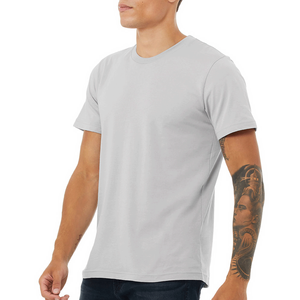 Bella Canvas T-shirt unisexe à manches courtes T-shirt en jersey élégant pré-rétréci pour homme - Product Image 2