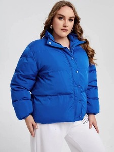 Veste matelassée pour femmes de haute qualité personnalisée OEM tissu respirant pour l'hiver, chaud et décontracté - Product Image 4