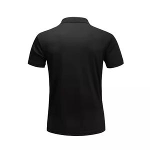 Logo personnalisé Golf pour hommes pour Polo T-Shirt respirant Polyester sport toile avec motif solide joueur Polos pour la course - Product Image 6
