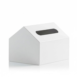 Boîte à mouchoirs en métal doré de luxe en gros, design unique en forme de bulle, conteneur de rangement décoratif pour serviettes faciales pour la maison et l'hôtel - Product Image 5