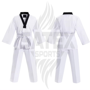 Ropa de Artes Marciales para Taekwondo, Paquete Personalizado, Uniformes de Karate Gi 100% Algodón, Secado Rápido y Transpirable - Product Image 5
