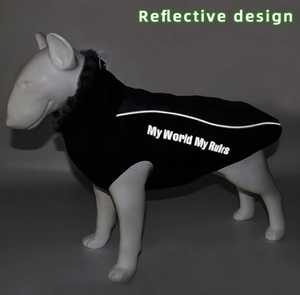 Wholesale Cheap Pet Accessories Custom Logo Soft Fleece Warm Hoodies for <b>Dogs</b> Custom Logo Warm Blank Pet Clothes - Product Image 4