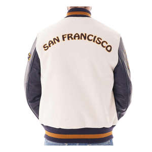 Fabricante personalizado de alta calidad bordado mangas Letterman Varsity chaquetas para hombres Varsity chaquetas personalizadas para hombres - Product Image 5