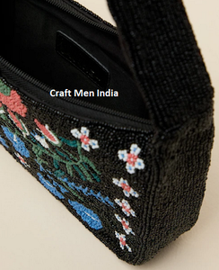 Sac à main indien élégant en perles, sacs colorés tendance, sac à main en perles, nouveau design, mode féminine, luxe, fait main - Product Image 5