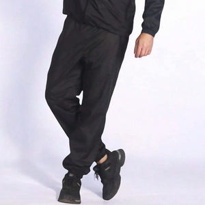 New Wholesale Fashion Track <b>Suit</b> 2 Piece Set Windbreaker <b>Jacket</b> Nylon <b>Black</b> Zip up Tracksuit for <b>Men</b> High Quality Gym <b>Suit</b> - Product Image 3