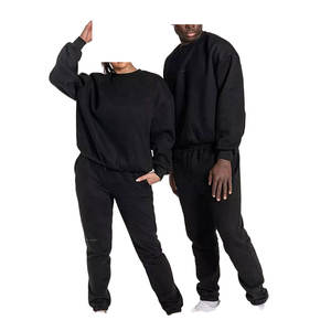 2025 survêtements personnalisés ensembles unisexe Logos personnalisés ensemble de survêtement polaire Tech sweat à capuche de luxe survêtement en coton pour hommes ensemble de sweats à capuche - Product Image 2