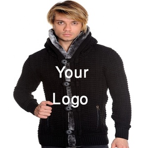 2023 logotipo personalizado bordado sudadera suéter alta calidad pesado 100% algodón Color sólido impreso para hombres temporada de invierno de BD - Product Image 2