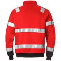 Veste de sécurité sportive réfléchissante, vêtement de travail, uniforme de sécurité de haute qualité, combinaison à manches longues avec LED clignotantes réfléchissantes