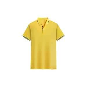 OEM Wholesale Casual Short Sleeve Turn <b>Down</b> Collar 100% Cotton Golf Men's Polo Shirt - Product Image 3