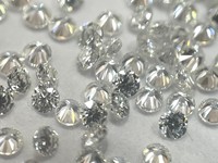 E-f Blanc Couleur 1.75mm Moissanite Diamant Rond Brillant Coupe Vs Pureté