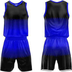 Uniformes de baloncesto con logotipo personalizado al por mayor nombre y número de equipo de alta calidad tallas para jóvenes y adultos - Product Image 3