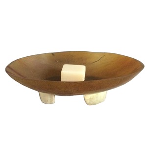 Porte-savon en corne de vache naturelle de Style animal personnalisé de haute qualité porte-savon en corne de buffle poli accessoire artisanat artisanal - Product Image 3