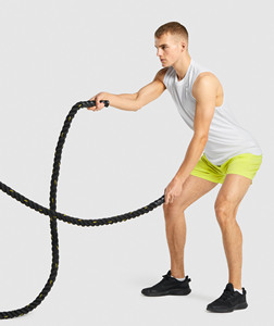 Camiseta Deportiva de Alta Calidad para Hombre, Estilo Hip Hop, Personalizable, de Secado Rápido, 100% Algodón, Cuello Redondo, Color Sólido, Tejido Transpirable - Product Image 5