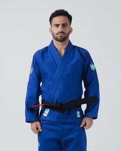 Uniforme de Jiu Jitsu de Alta Calidad, Poliéster/Algodón Elástico, Transpirable, Ligero, Ropa Deportiva de Artes Marciales - Product Image 1