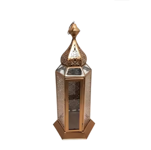 <b>Moroccan</b> <b>Lantern</b> Antique <b>Lantern</b> Decorative Gold Metal Hanging Lighting Decor Top Trending Best Selling Home Decor Supplies - Product Image 2