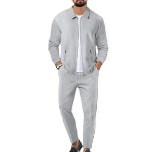 Men's Custom Made Two-Piece Windbreaker Tracksuit Set Zip-Up Polyester <b>Jacket</b> Pants Streetwear Style Fleece Material for <b>Winter</b> - Product Image 1