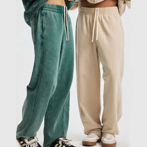 กางเกงวอร์มขายาวผ้าแคนวาสผ้าซักกรดกางเกงขายาวซักแบบลำลองทำจากผ้าฝ้ายออกแบบได้ตามต้องการ - Product Image 5