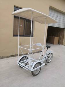 Tricycle <span class=keywords><strong>solaire</strong></span> à 3 roues pour la vente de glaces, bâtonnets de popsicle et de glaces, transport de marchandises, mouvement flexible - Product Image 3