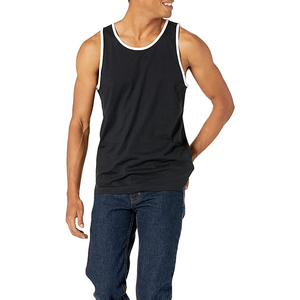 Custom Logo <b>Training</b> Wear Fitness Sleeveless <b>Vest</b> Gym Fitness <b>Men's</b> Sports Fitness Basketball Running <b>Vest</b> <b>Men's</b> Tank Top - Product Image 4