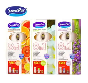 Ready To Ship Malaysia Best Selling 8 in 1 Instant Air Freshening Matic Set Long Lasting Mood Lifting Premium Fragrance