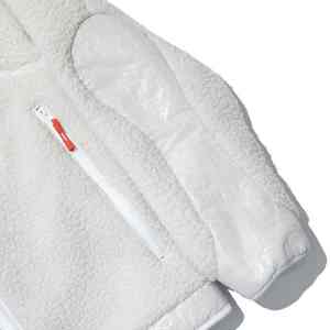 Venta al por mayor Casual Unisex OEM de alta calidad de invierno Zip Oversized hombres Polar chaqueta de lona soporte impermeable transpirable - Product Image 3