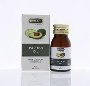 100% olio di AVOCADO Hemani spremuto a freddo puro e biologico, pelle per capelli-massaggio cosmetico commestibile, misura 30ml,150ml,500ml,1 Ltr-sfuso