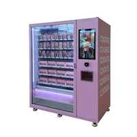 WEIMI 600-800 Pcs Capacity Cookie Vending Machine Elevator Cloud Management Multiple Payments Remote Monitoring for Cookie/Bread