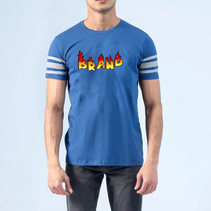 Camiseta en blanco de gran tamaño para hombre con logotipo impreso personalizado 300GSM Heavyweight Boxy Fit 100% algodón holgado color sólido - Product Image 6