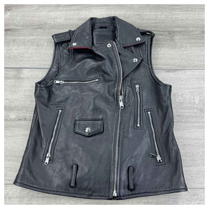 Nueva moda personalizada hombres Chaleco de cuero último mejor calidad diseño hombres Chaleco de cuero para la venta - Product Image 1