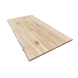 Tableros de Madera Maciza de Roble de 40 mm con Borde Natural o Acabado Cuadrado para Encimeras y Mesitas de Baño - Product Image 1