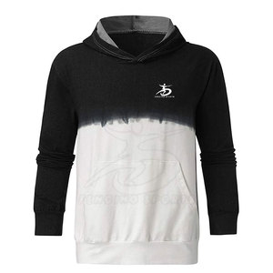 Sudaderas con capucha de invierno informales para hombre, diseño de patrón sólido de algodón 100% para uso en exteriores, logotipo personalizable - Product Image 1
