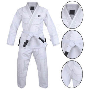 OEM profesional de alta calidad de algodón Jiu Jitsu Gi diseño personalizado ropa deportiva para el entrenamiento de artes marciales - Product Image 6
