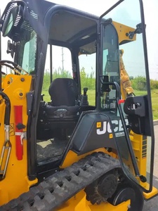 JCB-Minicargadora de orugas usada, retroexcavadora 4x4 con tracción a las ruedas, carga nominal de 4 toneladas, Eaton, incluye bomba de cojinete de motor, caja de cambios PLC - Product Image 6