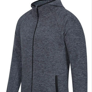 เสื้อแจ็กเก็ตผู้ชายแห้งเร็วระบายอากาศได้ดีมีซิปเต็มตัว - Product Image 4