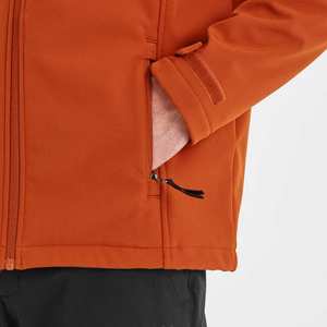 Chaqueta Softshell Impermeable y Cortavientos de Lona OEM, Unisex, con Cierre Vertical, Logotipo Personalizado, Transpirable, para Invierno, Camping y Actividades al Aire Libre - Product Image 6