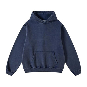 Sudadera con capucha de gran tamaño para hombre, jersey de gran tamaño Unisex, logotipo personalizado, sudaderas con capucha de algodón personalizadas para hombre pesado en blanco - Product Image 1