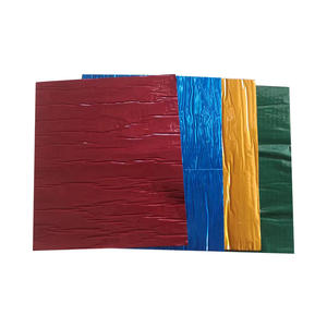 Rollo de techo autoadhesivo impermeable azul, <span class=keywords><strong>sellador</strong></span> de goma de <span class=keywords><strong>butilo</strong></span> de aluminio para techos de Metal, resistente al agua moderno Industrial - Product Image 3