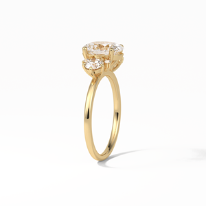 Proveedor de moissanita, anillos de plata de ley 925, joyería fina para dedo, anillo de diamante de moissanita de 1 quilate para mujer, anillos de boda - Product Image 5