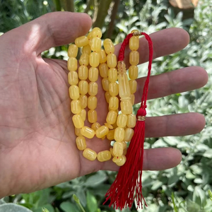 Rosario de turquesa diseñado Tasbih accesorios de oración venta al por mayor Tasbih con cuentas de resina Natural formas cuentas de oración - Product Image 1