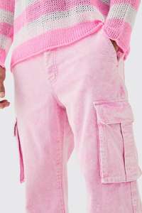 กางเกงคาร์โก้100% เอวสูงของผู้ชายเสื้อผ้าลำลองแบบมีหลายกระเป๋ากางเกงผ้าคอตตอนซักได้ใหม่2025 - Product Image 3