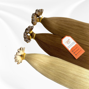 Alta calidad 100% cutícula alineada Virgen Remy extensiones de cabello cinta en cinta cruda cabello humano coloreado al por mayor - Product Image 1
