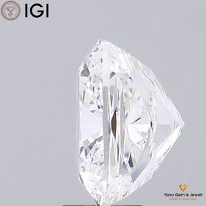 Diamant de laboratoire CVD de 6,50 carats, taille coussin carrée, couleur E, clarté VVS2, certifié IGI, idéal pour les bijoux de mariée personnalisés - Product Image 3
