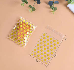 Nouveaux sacs d'étanchéité en plastique transparent auto-adhésifs biodégradables pour aliments 8*10+3 cm Bonbons transparents Vente en gros au Vietnam - Product Image 2