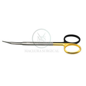 ชุดกรรไกรผ่าตัดด้วยมือสแตนเลสแบบตรงและโค้งสำหรับสถาบันทางการแพทย์และการผ่าตัดเนื้อเยื่อ - Product Image 2