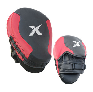 XTREME Professional Leather PU Boxing <b>Focus</b> <b>Pads</b> Target <b>Pad</b> Muay Thai Kickboxing Karate/Taekwondo Training-Protective Breathable - Product Image 2